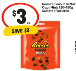 IGA Reese’s Peanut Butter Cups Minis Selected Varieties offer