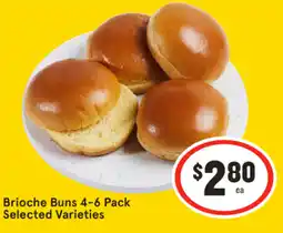 IGA Brioche Buns Selected Varieties offer