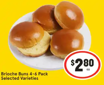 Brioche Buns Selected Varieties