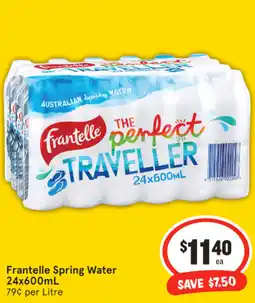 IGA Frantelle Spring Water offer