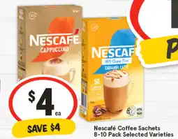 IGA Nescafé Coffee Sachets Selected Varieties offer