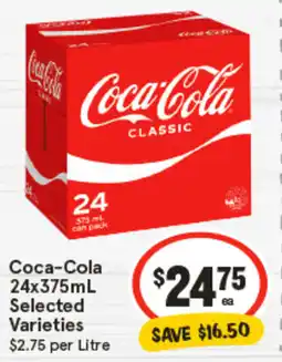 IGA Coca-Cola Selected offer