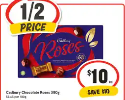 IGA Cadbury Chocolate Roses offer