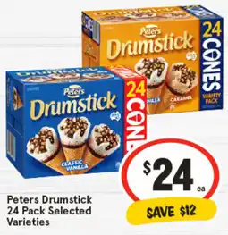 IGA Peters Drumstick Selected Varieties offer