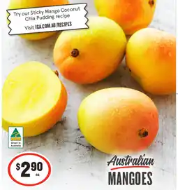 IGA Australian mangoes offer