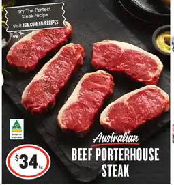 IGA Australian Beef Porterhouse Steak offer