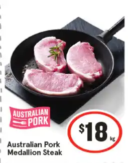 IGA Australian Pork Medallion Steak offer