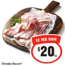 IGA Streaky Bacon offer