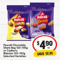 IGA Pascall Chocolate Share Bag offer