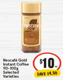IGA Nescafé Gold Instant Coffee Selected Varieties offer