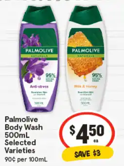 IGA Palmolive Body Wash Selected offer