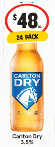 IGA Carlton Dry 3.5% offer