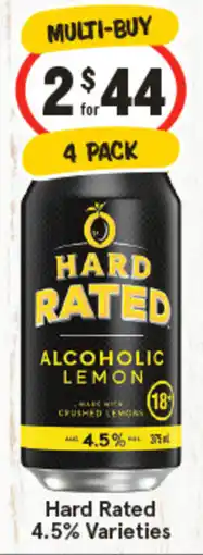 IGA Hard Rated 4.5% Varieties offer