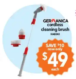 Cheap as Chips GERMANICA cordless cleaning brush offer