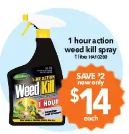 Cheap as Chips 1 hour action weed kill spray offer
