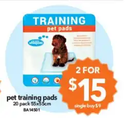 Cheap as Chips Pet Training Pads offer