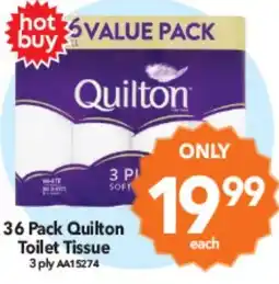 Cheap as Chips Quilton Toilet Tissue offer