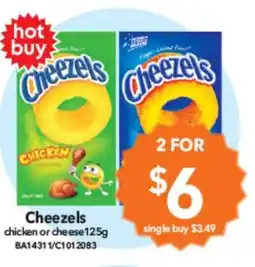 Cheap as Chips Cheezels offer
