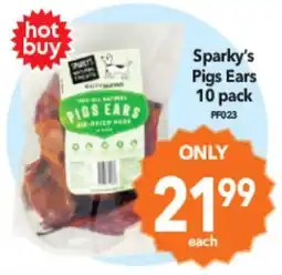 Cheap as Chips Sparky's Pigs Ears offer