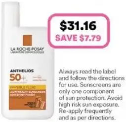 Priceline La Roche Posay Anthelios offer