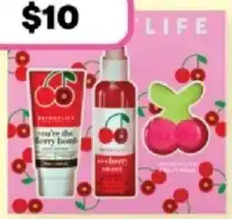 Priceline BRIGHTLIFE Cherry Sweet Bath & Body Set offer
