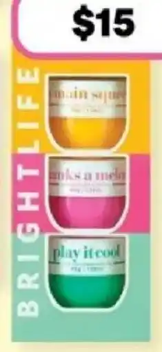 Priceline BRIGHTLIFE Sunkissed Body Butter Trio offer