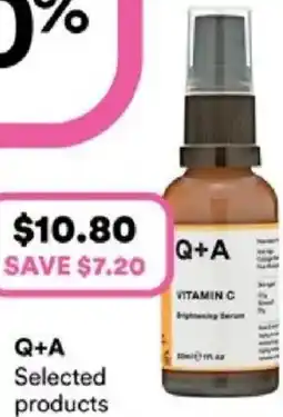 Priceline Q+A Vitamin C offer