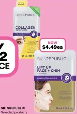 Priceline Skinrepublic selected products offer
