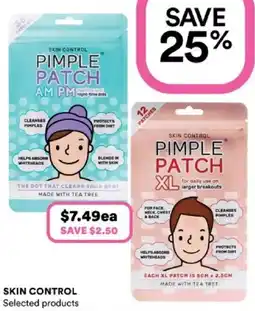 Priceline Skin control pimple patch offer
