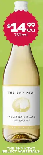 Thirsty Camel The shy kiwi select varietals offer