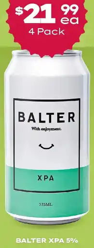 Thirsty Camel Balter xpa 5% offer