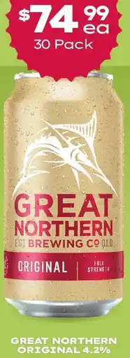 Thirsty Camel Great northern original 4.2% offer