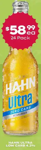 Thirsty Camel Hahn ultra low carb 4.2% offer