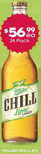 Thirsty Camel Miller chill lime lager offer