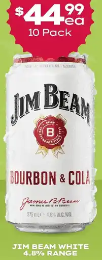 Thirsty Camel Jim beam white offer