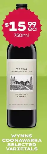 Thirsty Camel Wynns coonawarra offer