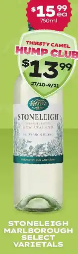 Thirsty Camel Stoneleigh marlborough offer