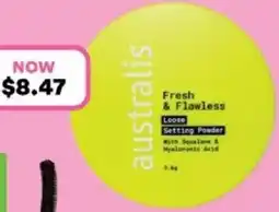 Priceline australis Fresh & Flawless Loose Setting Powder offer