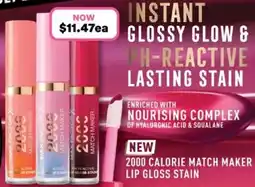 Priceline Max factor x 2000 match maker lip gloss stain offer