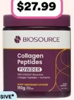 Priceline BIOSOURCE Collagen Peptides Powder offer