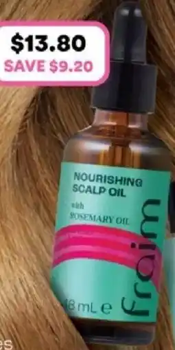 Priceline Nourishing scalp oil offer