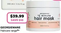 Priceline Georgiemane hair mask offer