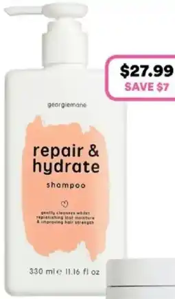 Priceline georgiemane repair & hydrate shampoo offer