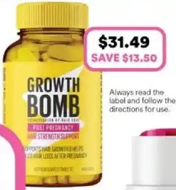 Priceline Growth bomb post pregnancy offer