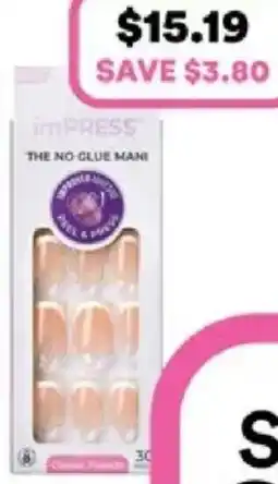 Priceline Impress the no glue mani offer