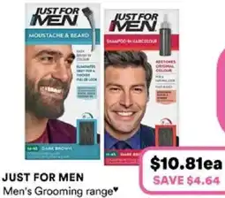 Priceline Men's Grooming range offer