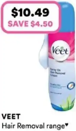 Priceline Veet Hair Removal range offer