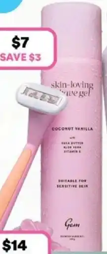 Priceline GEM Deodorant ranges offer