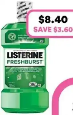 Priceline Listerine freshburst offer