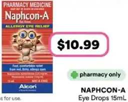 Priceline Naphcon-a eye drops offer